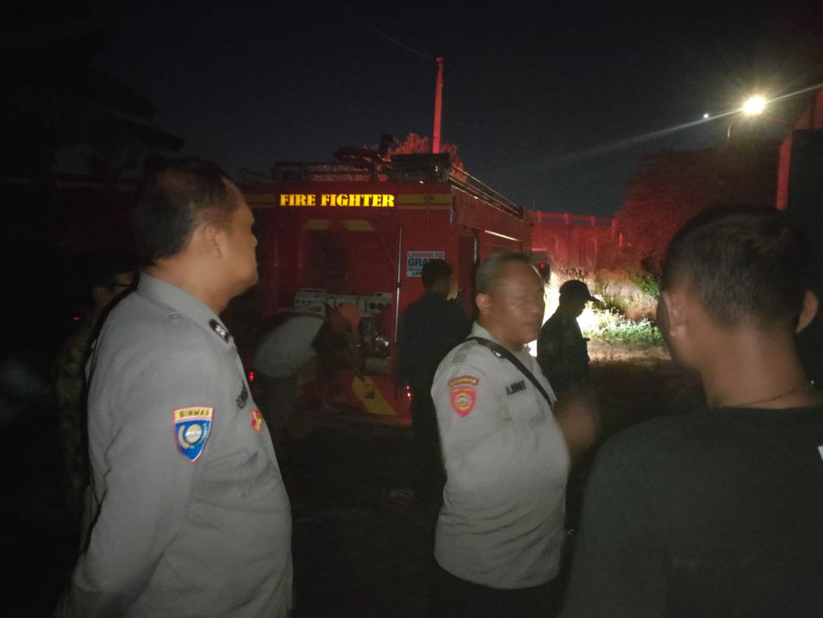 Gudang Pengolahan Plastik Driyorejo Terbakar, Kerugian Ratusan juta Rupiah